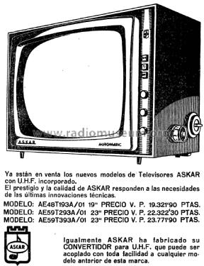 AE-48-T-193-A /01; Askar, Ascar; Irún (ID = 2444494) Televisore