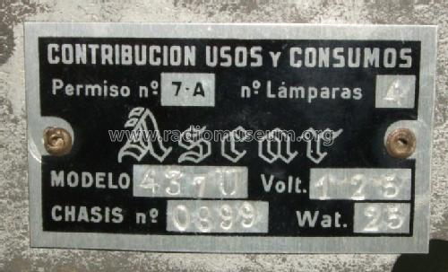 437U; Askar, Ascar; Irún (ID = 1675430) Radio