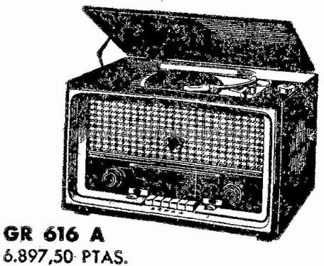 GR-616-A Ch= 615-A; Askar, Ascar; Irún (ID = 782648) Radio