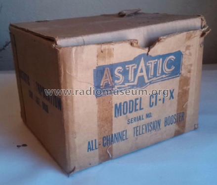 All-Channel Television Booster CT-1 X; Astatic Corp.; (ID = 1703337) Adaptor