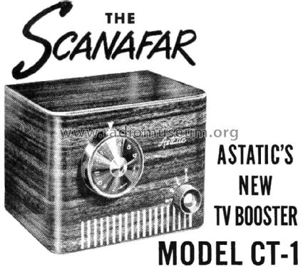 CT-1 VHF 'Scanafar'; Astatic Corp.; (ID = 1893783) Converter