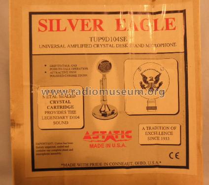 Silver Eagle TUP-9-D-104-SE; Astatic Corp.; (ID = 1215436) Micrófono/PU