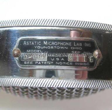 TUP-9-D-104 ; Astatic Corp.; (ID = 117974) Mikrofon/TA