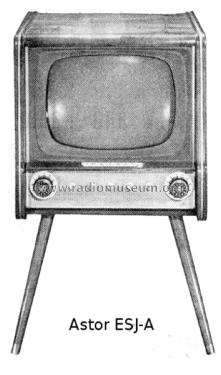 ESJ series A; Astor brand, Radio (ID = 2055843) Television