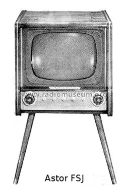 FSJ; Astor brand, Radio (ID = 2053211) Television