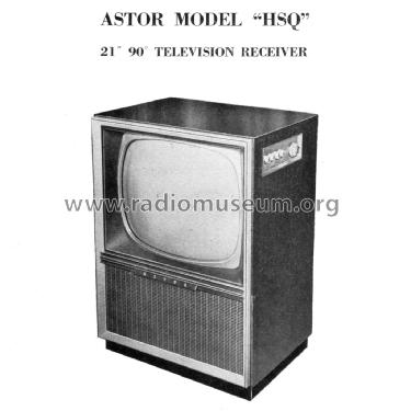 Royal HSQ; Astor brand, Radio (ID = 1922240) Television