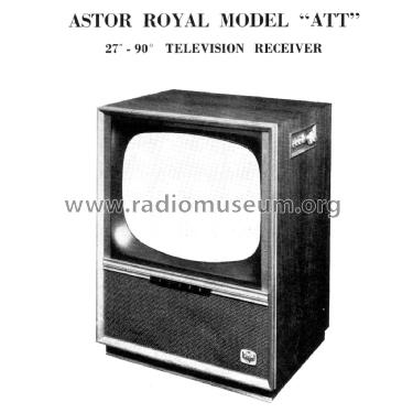 Royal ATT ; Astor brand, Radio (ID = 1922232) Television