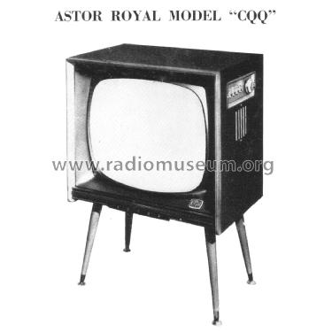 Royal CQQ ; Astor brand, Radio (ID = 1923580) Television