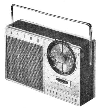 Transistor GRQ; Astor brand, Radio (ID = 2440180) Radio