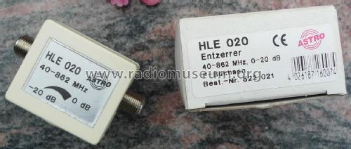 Entzerrer HLE 020 - Best. Nr. 522 021; Astro = Adolf (ID = 1735530) Divers