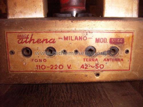 5544; Athena Radio; Milano (ID = 1934100) Radio