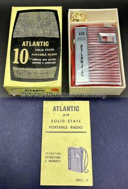 Solid State 10 Portable Radio 10; Atlantic, Hong Kong (ID = 2894062) Radio