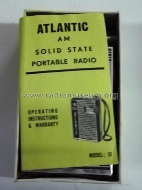 Super 10 Solid State ; Atlantic, Hong Kong (ID = 1758782) Radio