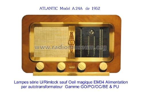 A24A; Atlantic; Paris (ID = 375074) Radio