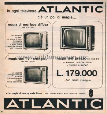 547; Atlantic Radio; (ID = 2612086) Télévision