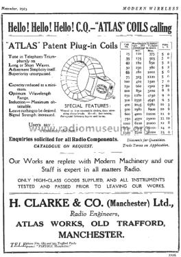 Atlas Patent Plug-in Coils ; Atlas Brand H. (ID = 3038767) Radio part