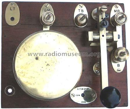 Telegraph key with buzzer ; ATM Brand, Automatic (ID = 1020670) Morse+TTY