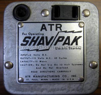 Shave-Pak ; ATR Manufacturing Co (ID = 2595885) Power-S