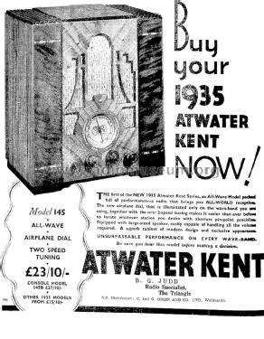 145; Atwater Kent Brand, (ID = 3091693) Radio