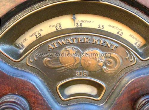 318 K; Atwater Kent Mfg. Co (ID = 309335) Radio