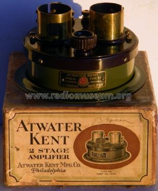 3634 2-Stage Audio Amplifier; Atwater Kent Mfg. Co (ID = 878052) Ampl/Mixer