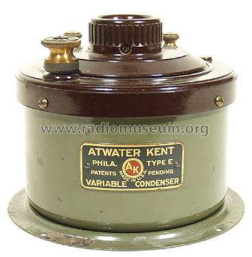 4117 Variable Condenser; Atwater Kent Mfg. Co (ID = 1441045) Radio part