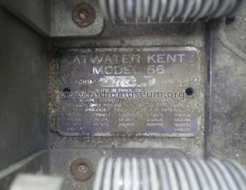 56; Atwater Kent Mfg. Co (ID = 322195) Radio