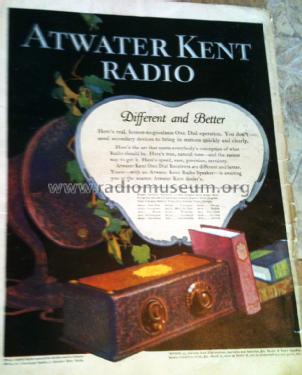 8100A Model 35A; Atwater Kent Mfg. Co (ID = 1511189) Radio