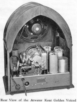 84 Golden Voice; Atwater Kent Mfg. Co (ID = 258325) Radio