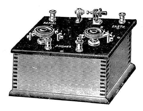 Crystal Receiver G.P.O. Type No. 321; Auckland, G. Z. & (ID = 1535950) Galena