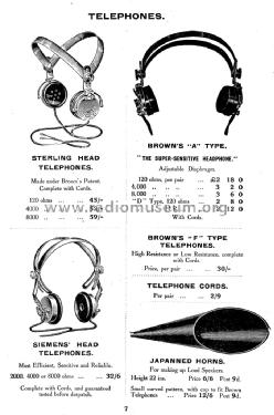 January 1923 G-Z Auckland & Sons Wireless Catalog ; Auckland, G. Z. & (ID = 1536148) Paper