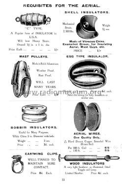 January 1923 G-Z Auckland & Sons Wireless Catalog ; Auckland, G. Z. & (ID = 1536161) Paper