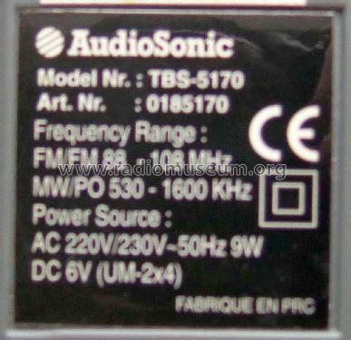 TBS-5170; Audio Sonic (ID = 2267239) Radio