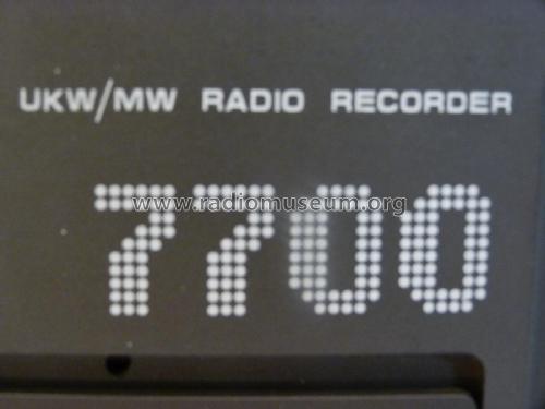 UKW/MW Radio Recorder TB-7700; Audio Sonic (ID = 1960197) Radio