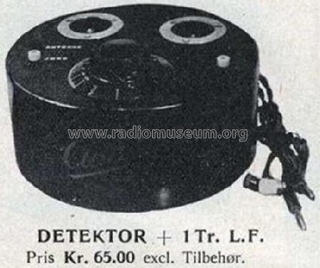 Detektor + 1 Tr. L.F. Audiola ; Audiola, Nordisk (ID = 1191620) Radio