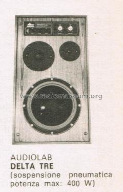 Altoparlante a Compressione Delta Tre; Audiolab; Roma (ID = 2658806) Speaker-P