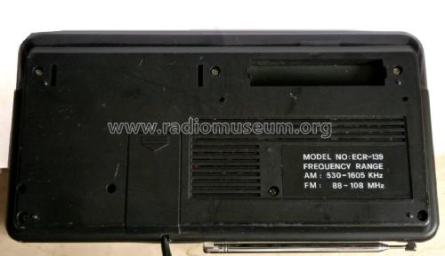 AM/FM Clock Radio ECR-139; AudioTon Grünwald (ID = 2148648) Radio