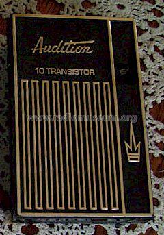 10 Transistor 101; Audition; label of (ID = 1015651) Radio