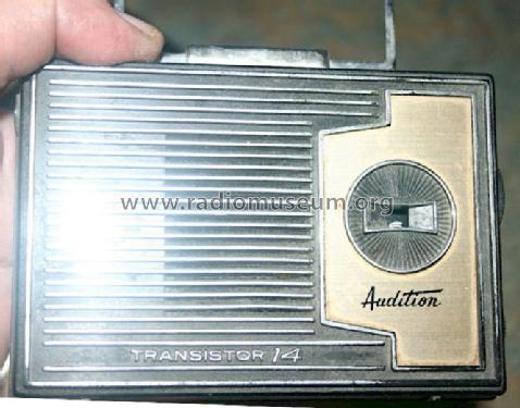 Transistor 14 1528; Audition; label of (ID = 1190461) Radio