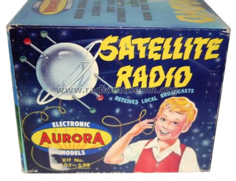 Satellite Radio Kit No. 1605-5.98; Aurora Plastics, (ID = 1975236) Galena