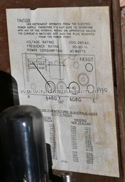 Hotpoint-Bandmaster B6 B64MEY; Australian General (ID = 2922868) Radio