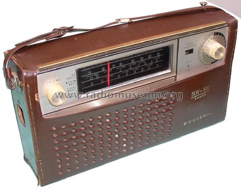 MW-SW 3 Band TR-1000M; General Electric- (ID = 1250638) Radio