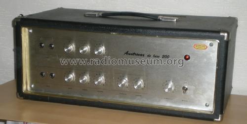 De Luxe 200 ; Austrovox, Wien 7 (ID = 1099772) Ampl/Mixer