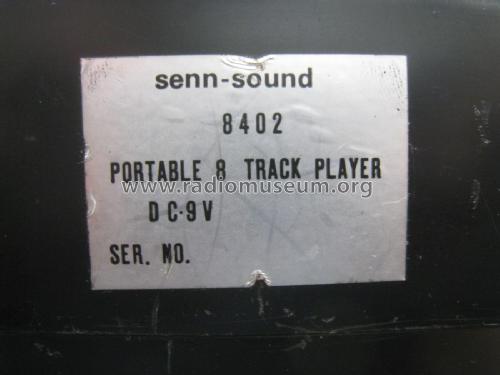 8 Track Player 8402; Auto Senn AG senn- (ID = 1999790) Reg-Riprod