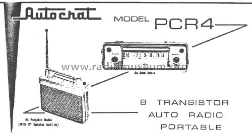 PCR4; Autocrat Radio Ltd.; (ID = 2705463) Radio