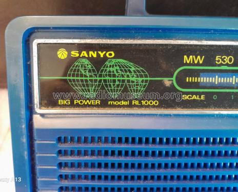 Sanyo Big Power All Transistor RL1000; Autocrat Radio Ltd.; (ID = 3083142) Radio