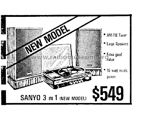 Sanyo GXT 4503K; Autocrat Radio Ltd.; (ID = 3064012) Radio