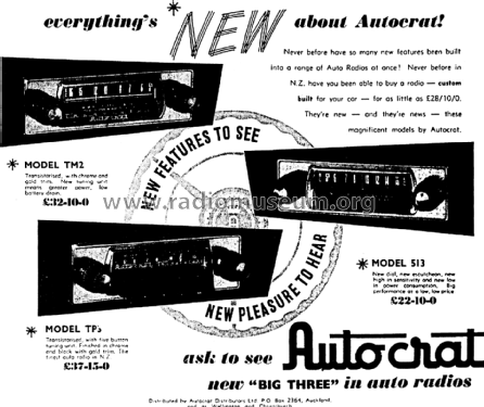 TM2; Autocrat Radio Ltd.; (ID = 2977183) Car Radio