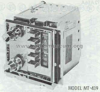 MT-419 Automatic; Automatic Radio Mfg. (ID = 411527) Car Radio