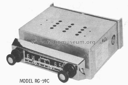 RG-59C ; Automatic Radio Mfg. (ID = 586624) Car Radio